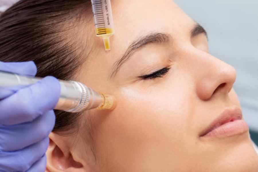 Microneedling treatment in Rock Hill, SC, near Charlotte, York, and Waxhaw.