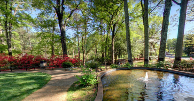 Glencairn gardens in Rock Hill